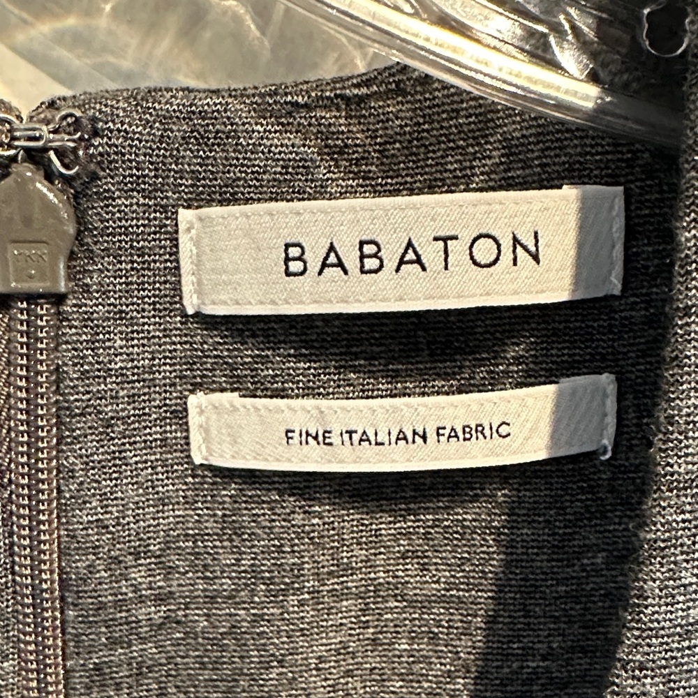 Babaton Ranvir Charcoal Sleeveless Midi Dress - Picture 2 of 8